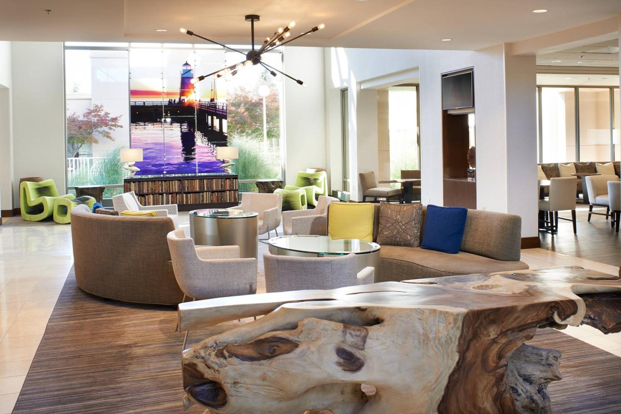 Detroit Metro Airport Marriott Hotel Romulus Ngoại thất bức ảnh